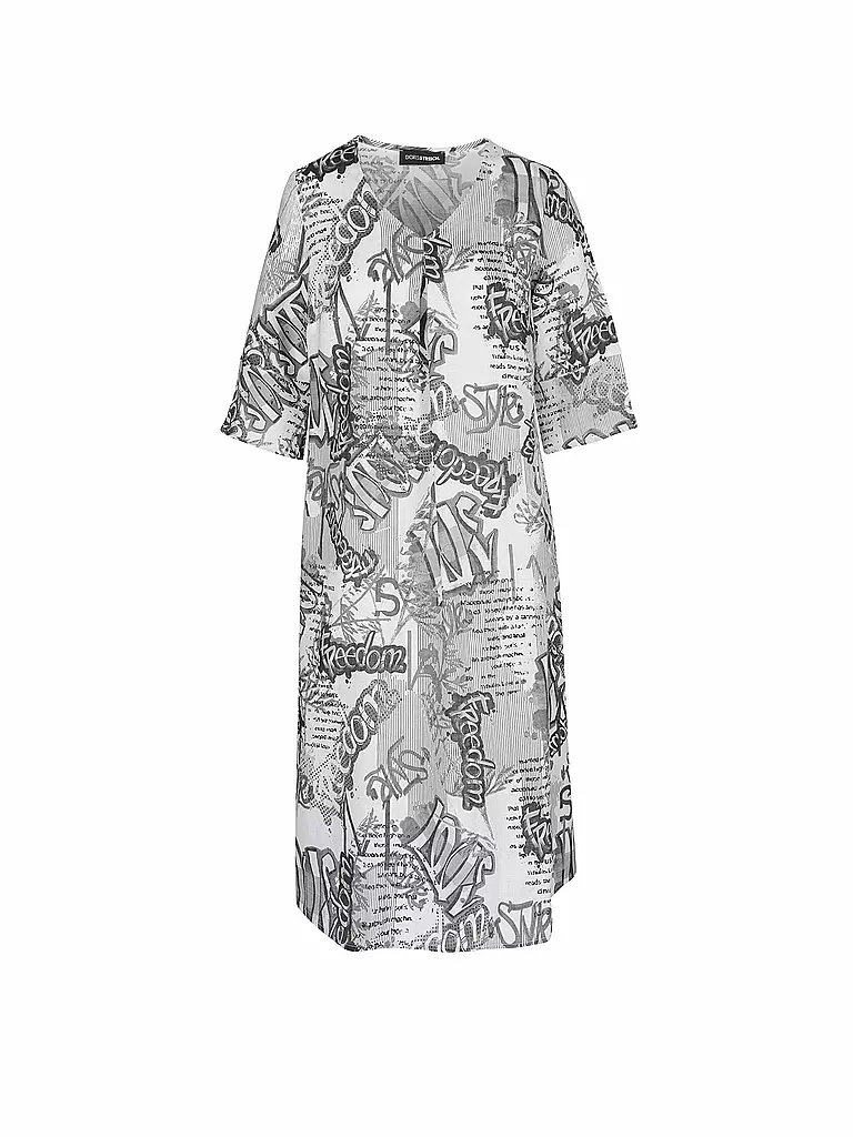 DORIS STREICH | Leinenkleid | grau