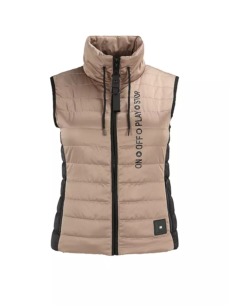 DORIS STREICH | Steppgilet | camel