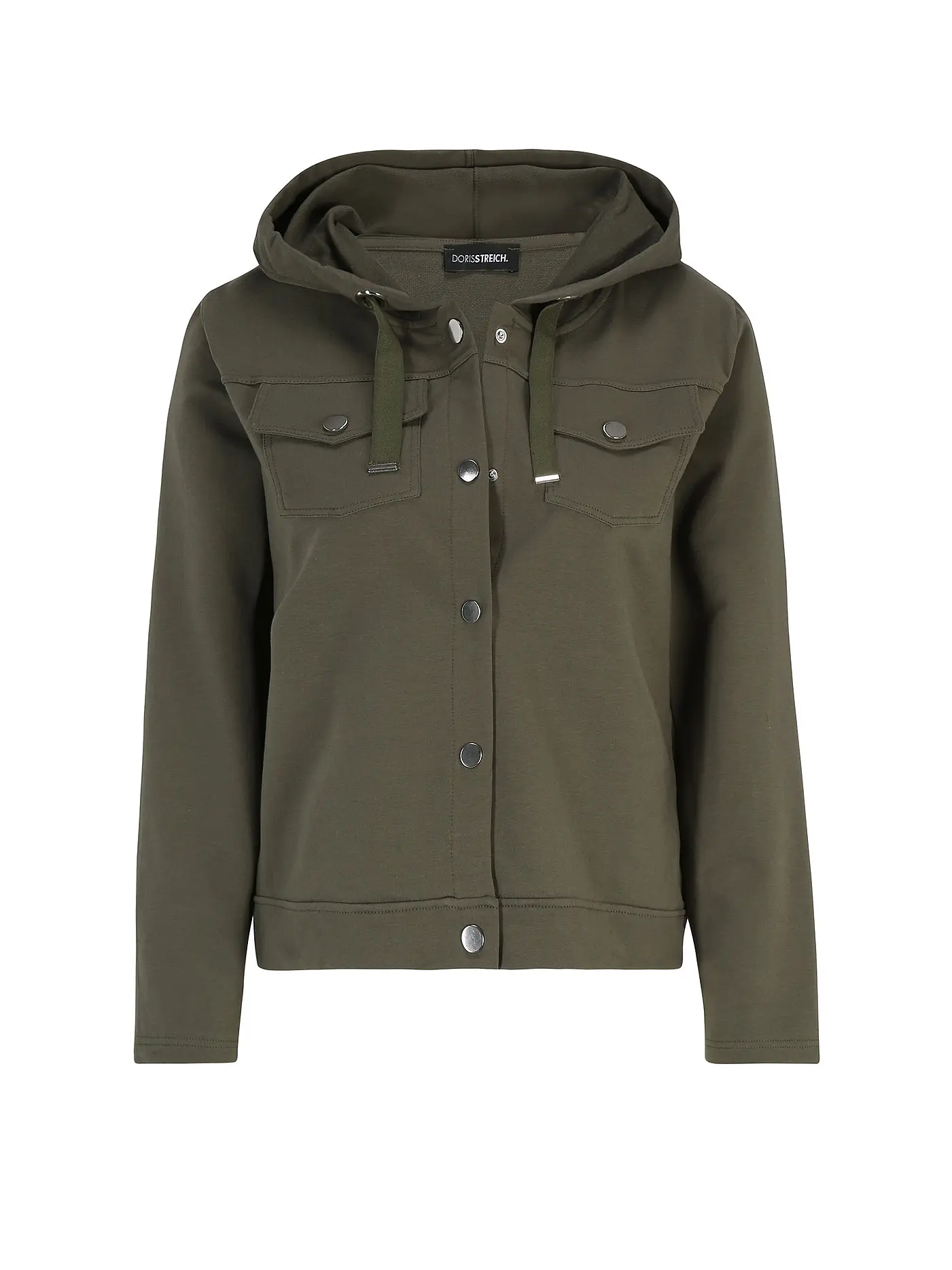 DORIS STREICH | Sweatjacke | olive