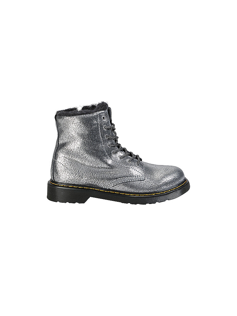 Kinder Schnürboots 1460 Y SERENA FOIL silber 38 1/2 baby