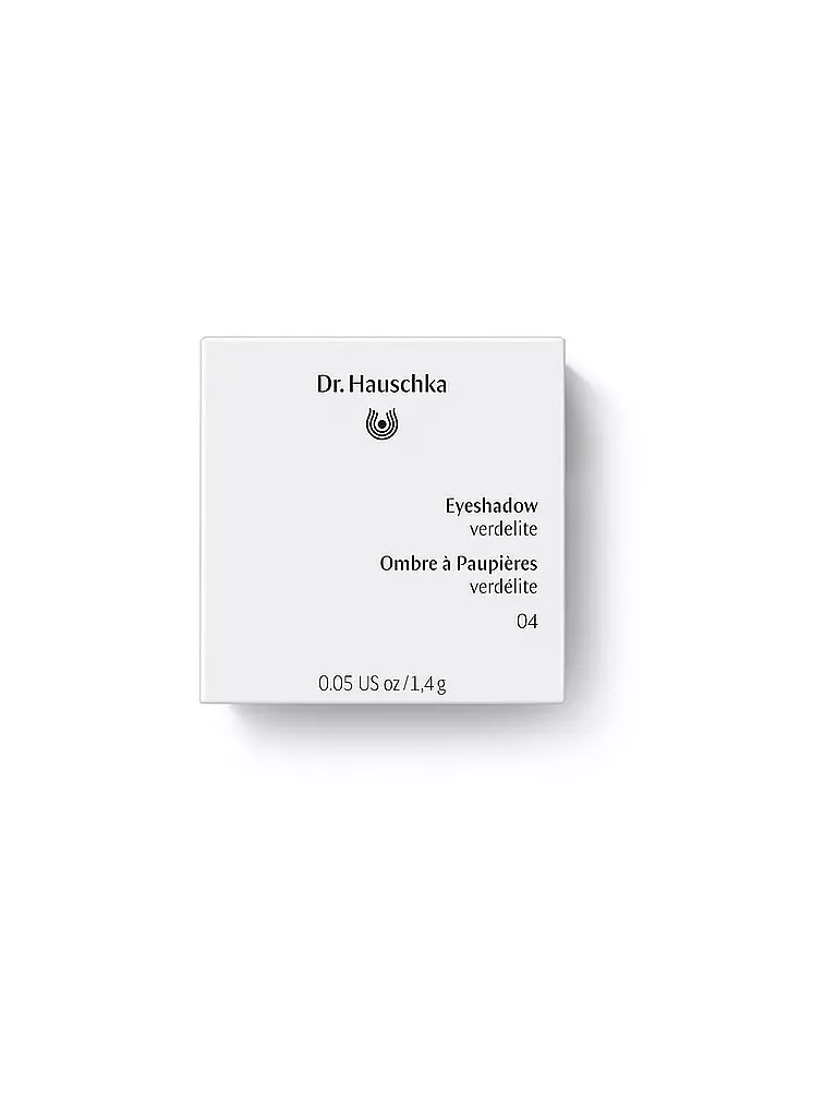 DR. HAUSCHKA | Lidschatten - Eyeshadow (04 Verdelite) | dunkelgrün