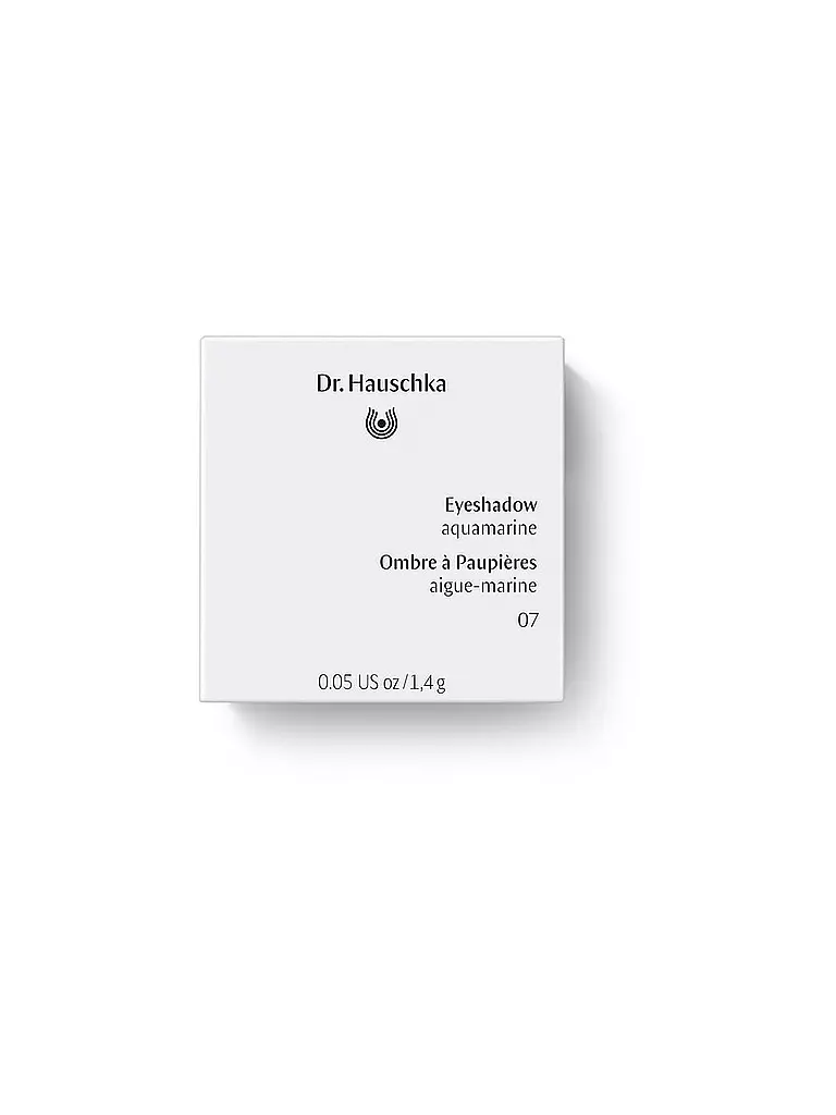 DR. HAUSCHKA | Lidschatten - Eyeshadow (07 Aquamarine) | dunkelblau
