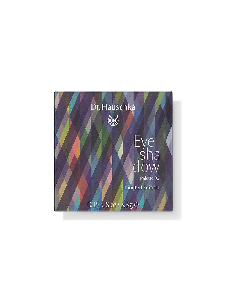 DR. HAUSCHKA | Lidschatten - Eyeshadow-Palette - Limited Edition Deep Infinity (02 Rosa/Grau/Türkis/Nachtblau) | rosa