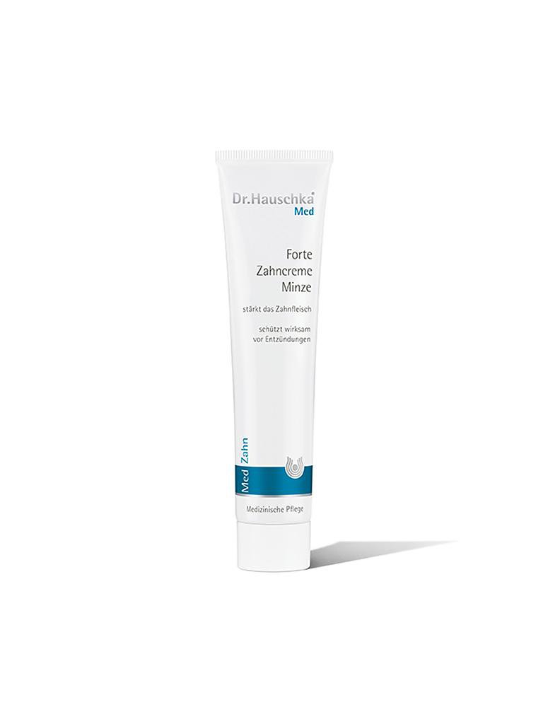 DR. HAUSCHKA | Zahncreme "Forte" Minze 75ml | transparent