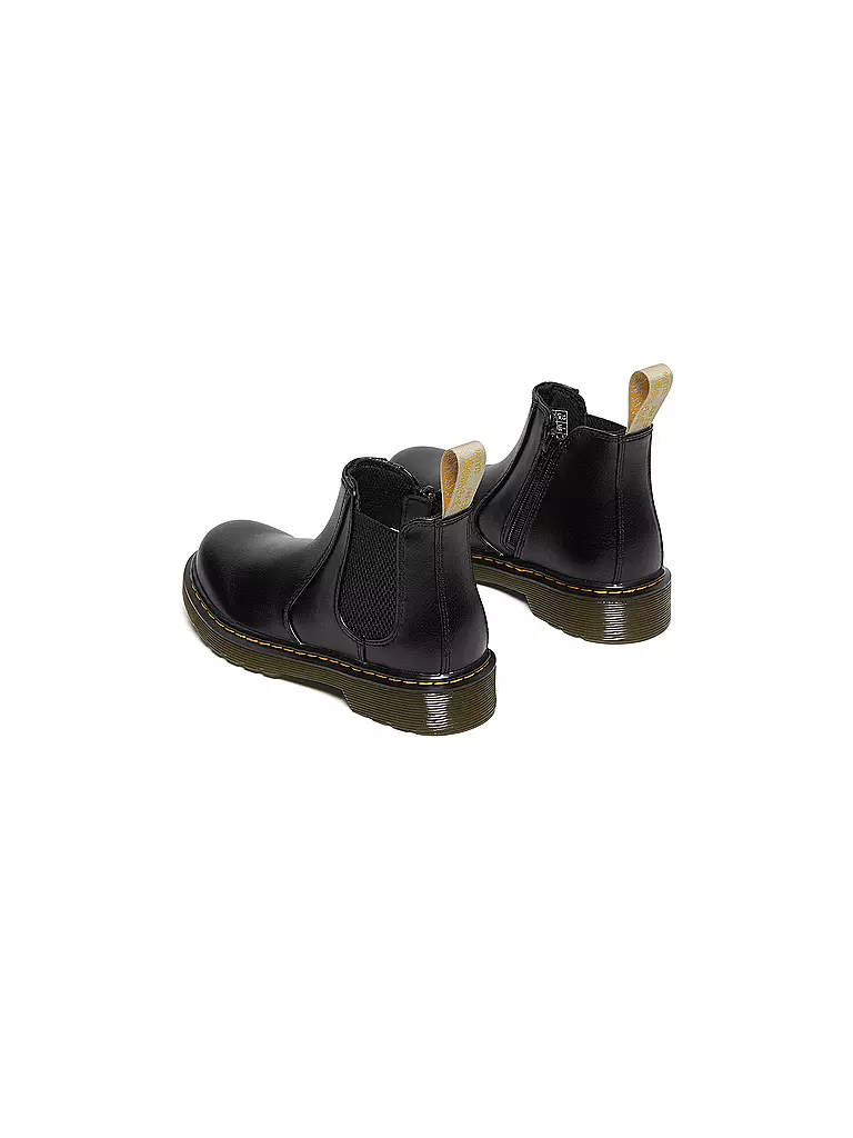 DR. MARTENS | Kinder Chelsea Boots 2976 Vegan | schwarz