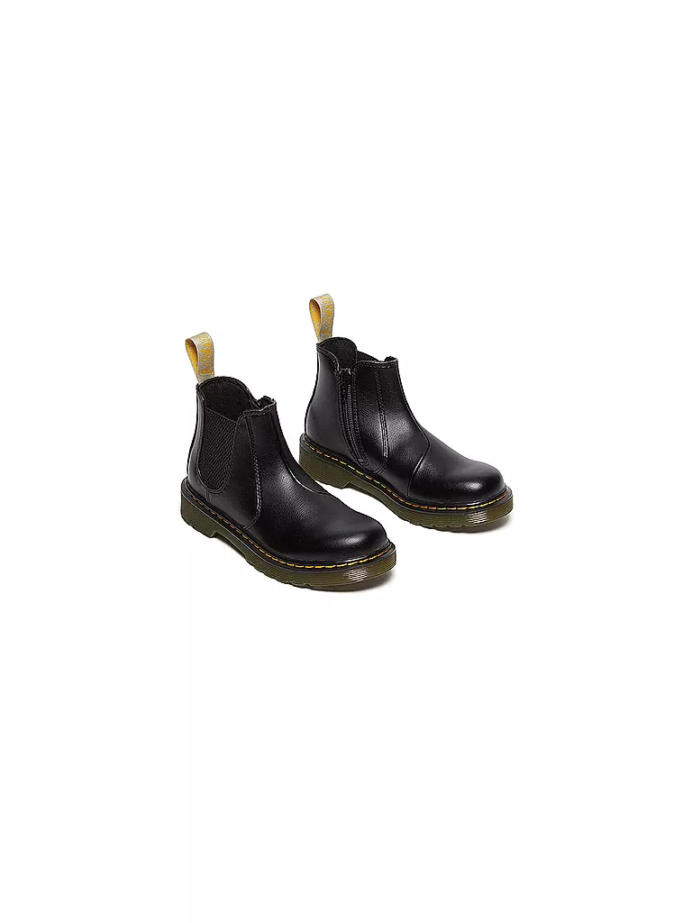 DR. MARTENS | Kinder Chelsea Boots 2976 Vegan | schwarz