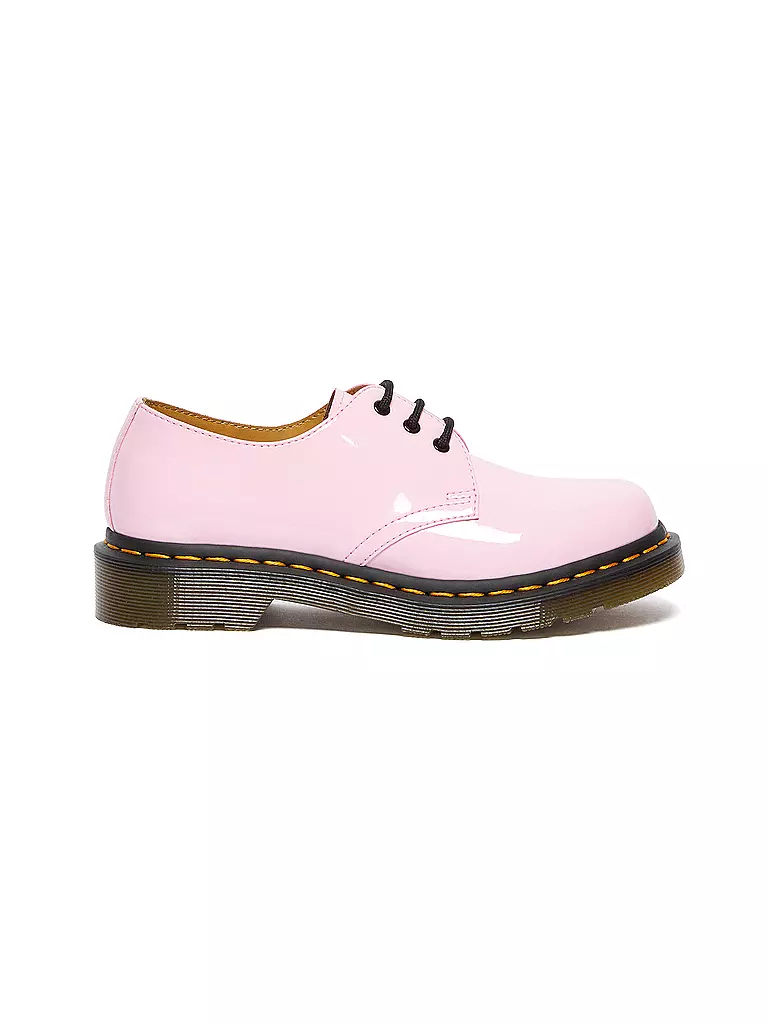 DR. MARTENS | Lack Schnürschuhe Pascal 1461 | rosa