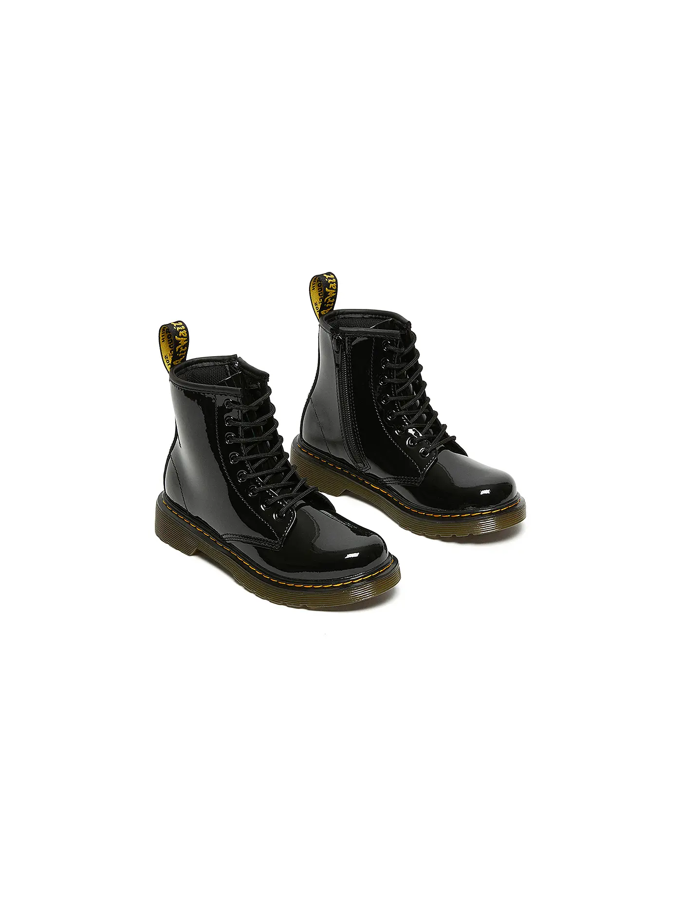DR. MARTENS | Mädchen Lacklederstiefel 1460 JUNIOR | schwarz