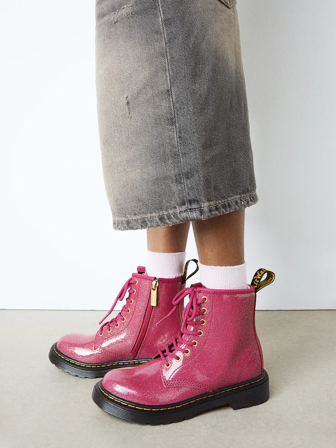 DR. MARTENS | Mädchen Stiefel 1460 JUNIOR | pink