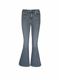 DR.DENIM | Highwaist Jeans Bootcut Fit MACY | Blau