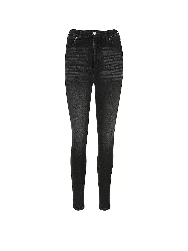 DR.DENIM | Jeans Skinny Fit (Highwaist) | schwarz