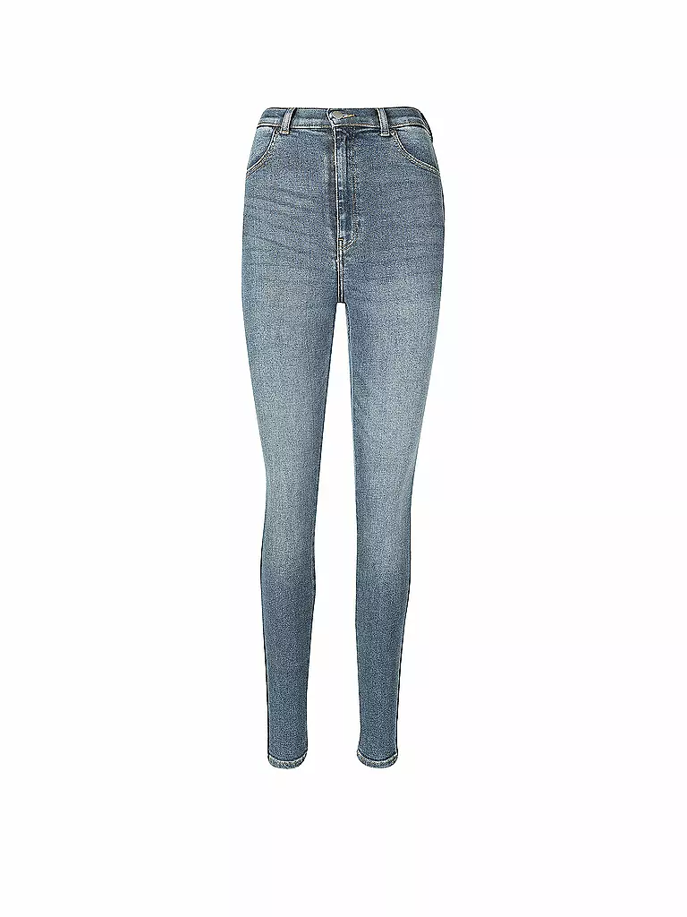 DR.DENIM | Jeans Super Skinny Fit Moxy Highwaist | blau