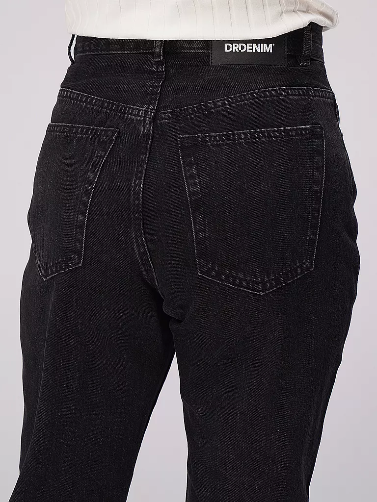 DR.DENIM | Mom Jeans Nora Highwaist 7/8 | schwarz