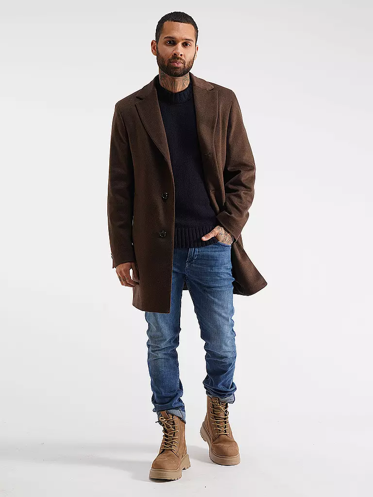 DRESSLER | Kaschmirmantel RUBEN | braun