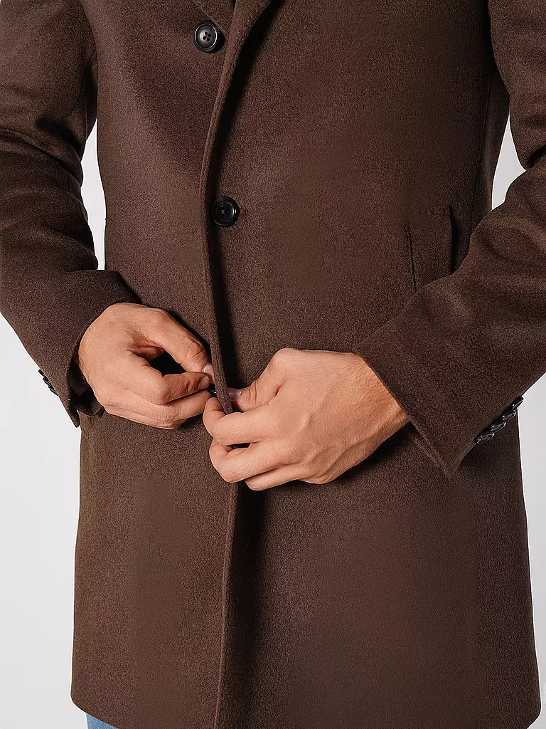 DRESSLER | Kaschmirmantel RUBEN | braun