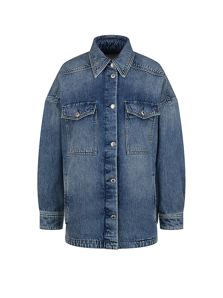 DRYKORN Jeansbluse Jarah  blau | 36