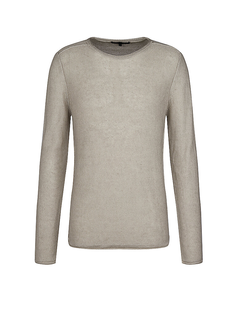DRYKORN Leinen Pullover Regular Fit Rik beige | XL