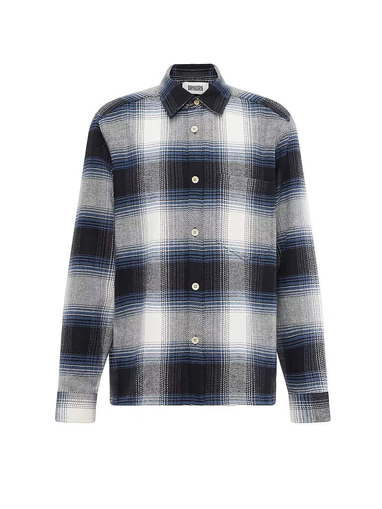 DRYKORN Overshirt DIEGGO 1 blau | L