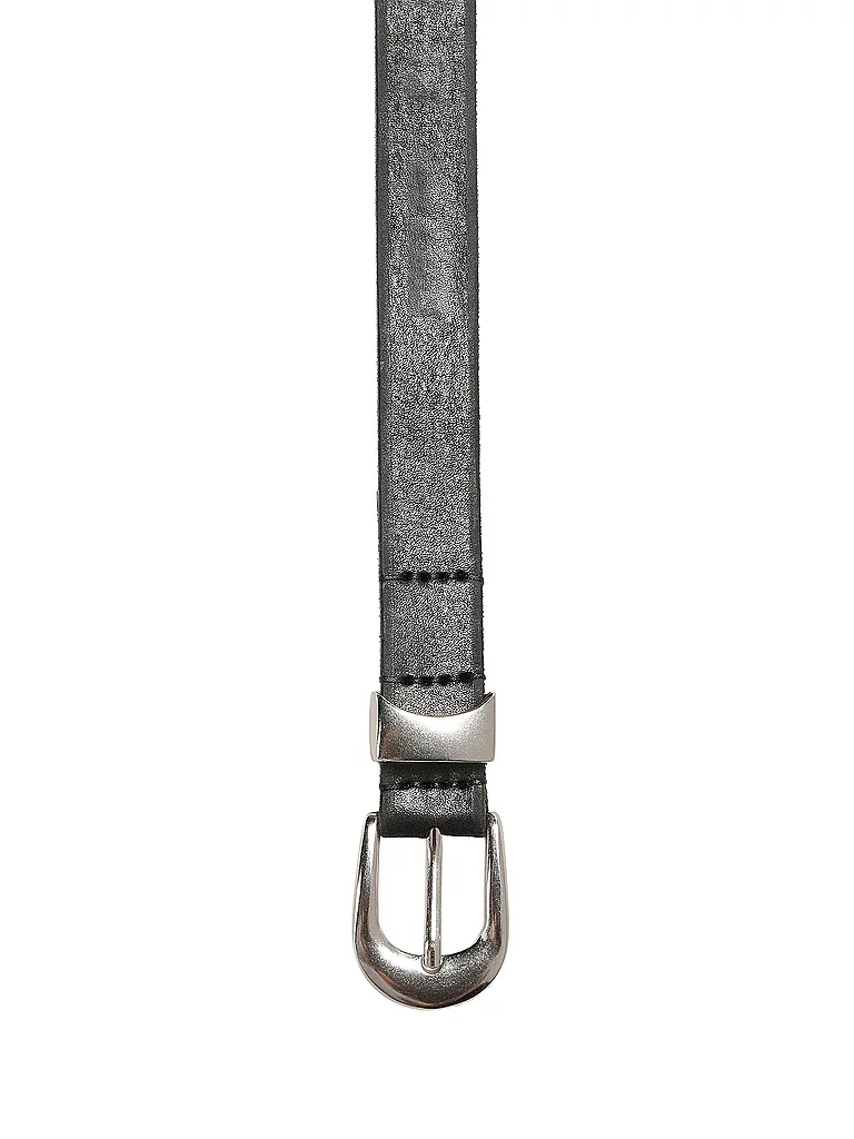 DRYKORN Cinturón de cuero negro | 90