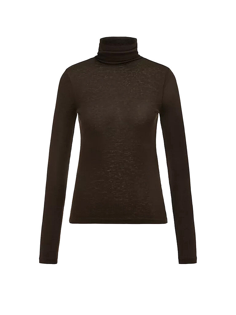 DRYKORN Rollkragenpullover ZERAFNE braun | S