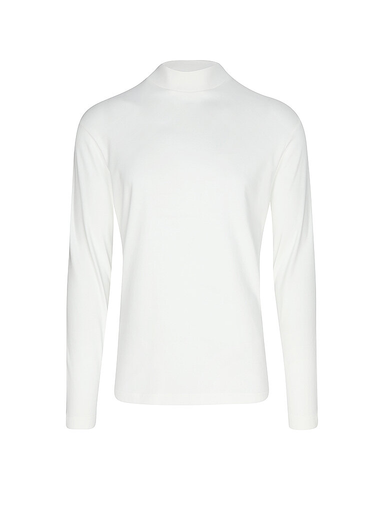 Langarmshirt MORITZO weiss S herren