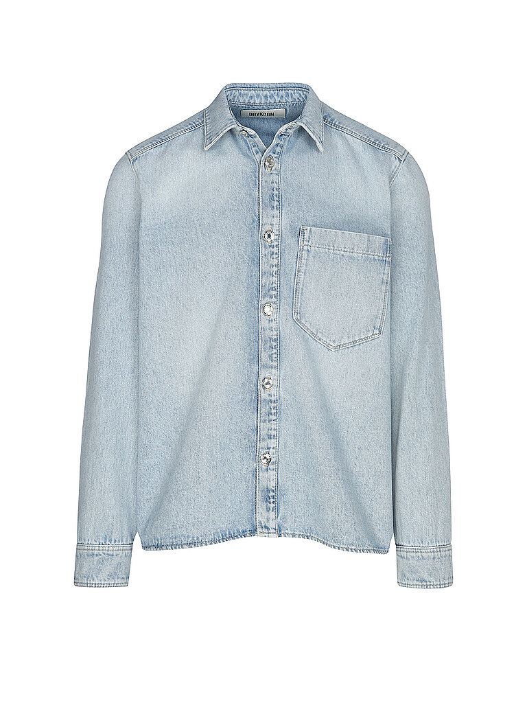 Jeanshemd DIEGGO 1 hellblau XL herren
