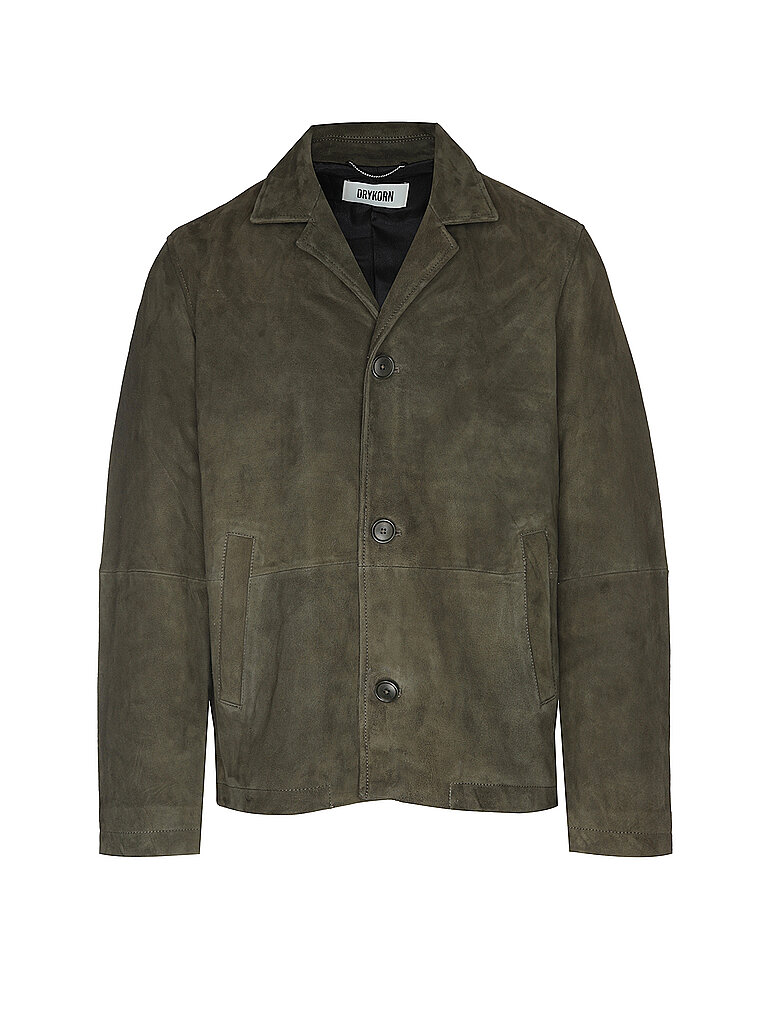 DRYKORN Lederjacke LOUVIN 1 olive | L