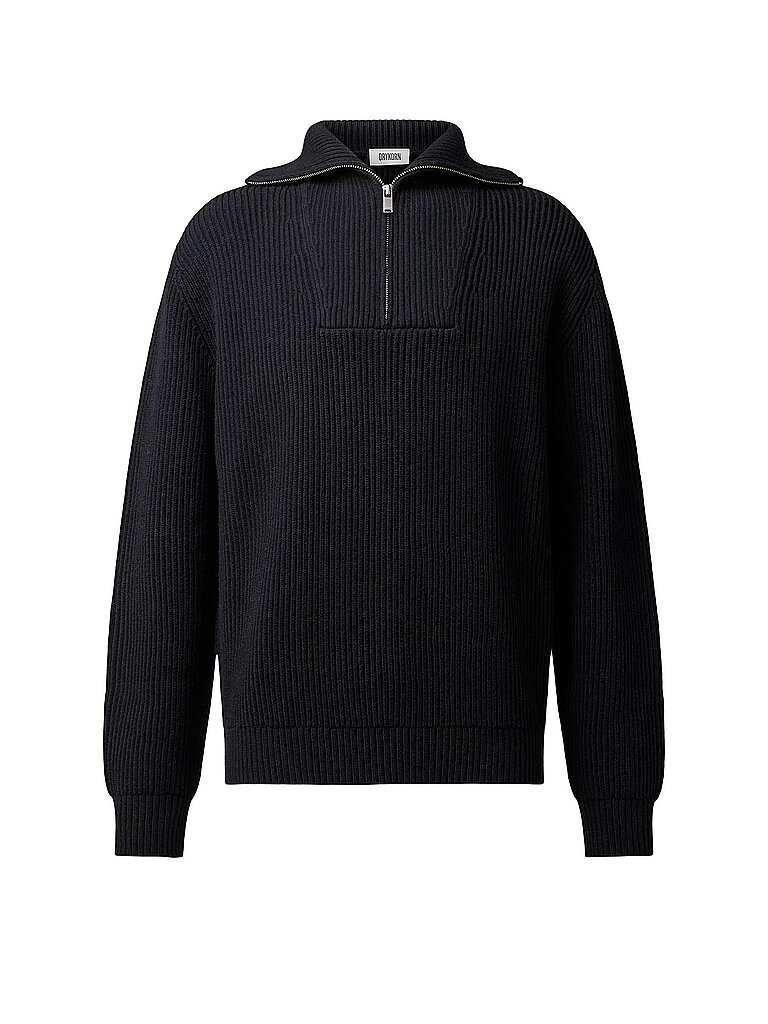 DRYKORN Troyer Pullover MANUELO schwarz | S