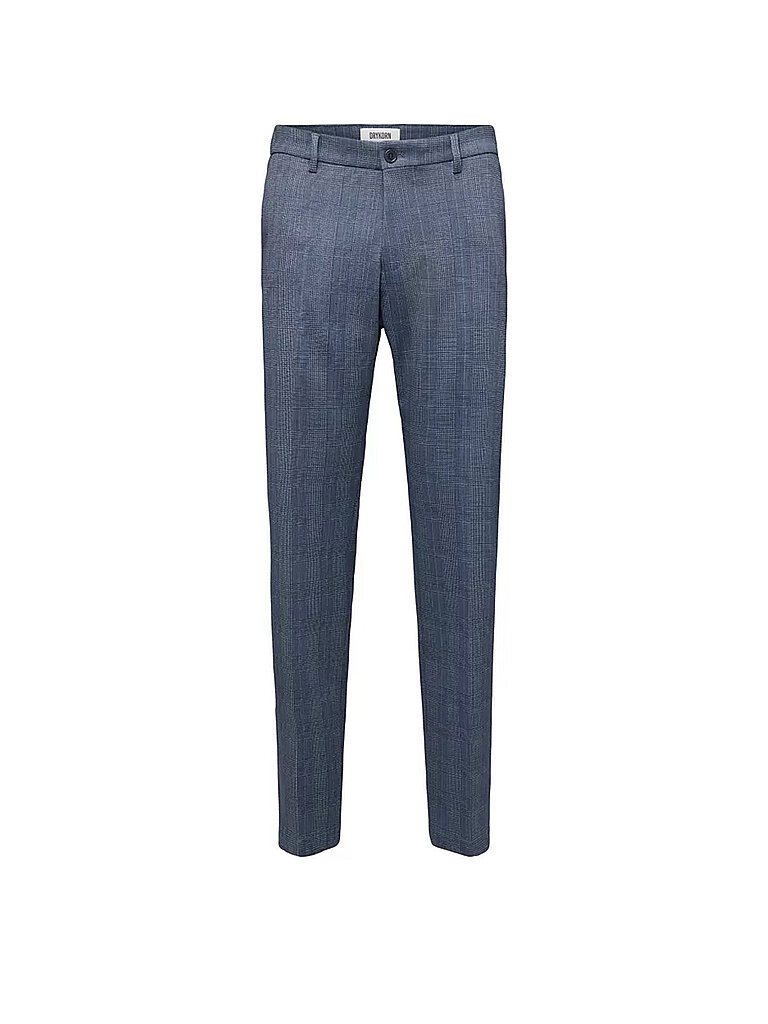 Anzughose blau 34/L34 herren
