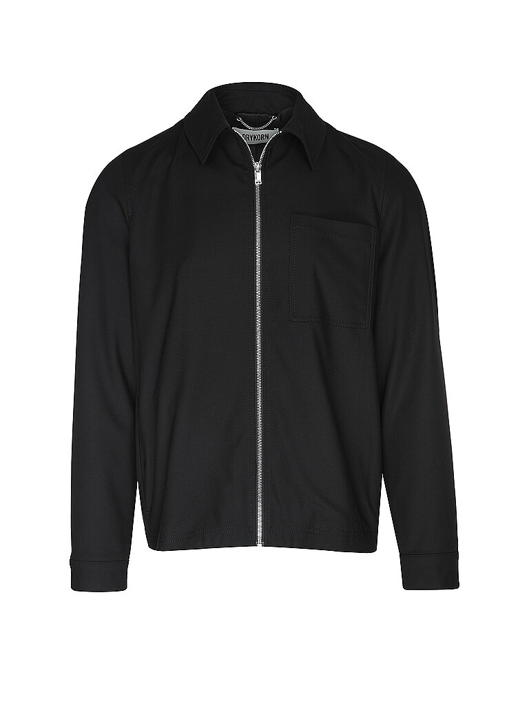 DRYKORN Overshirt JERSON schwarz | M