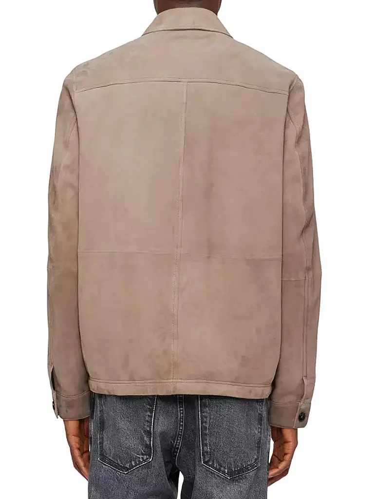 DRYKORN | Lederjacke  | beige