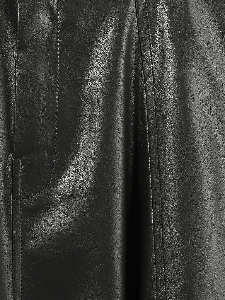 DRYKORN | Lederrock | schwarz