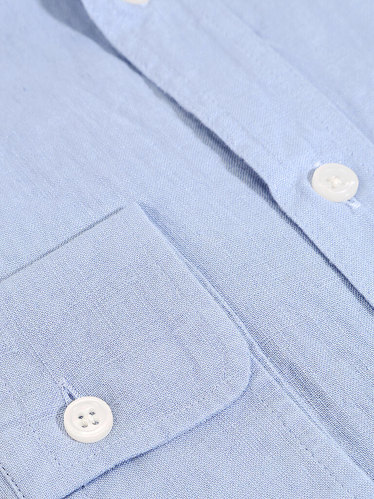 DRYKORN | Leinenhemd TAROK | blau
