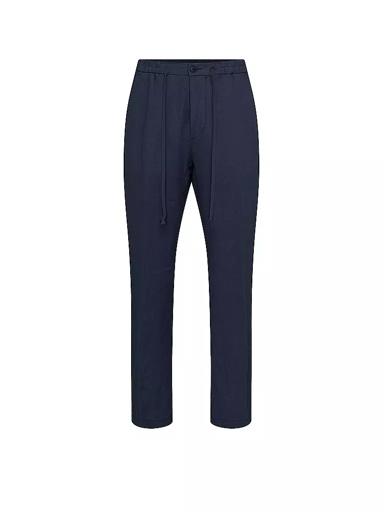 DRYKORN | Leinenhose Slim Fit MATO | blau