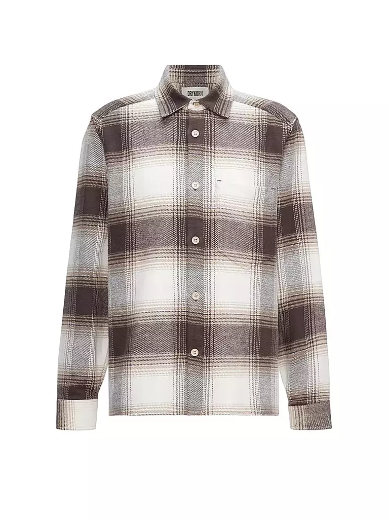 DRYKORN | Overshirt DIEGGO 1 | braun