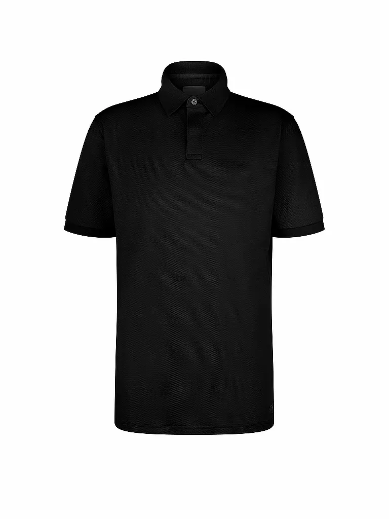 DRYKORN | Poloshirt Regular Fit Santos | schwarz