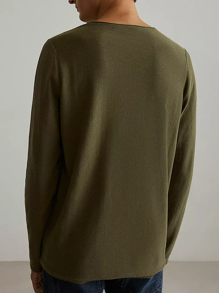 DRYKORN | Pullover Regular Fit Rik | grün
