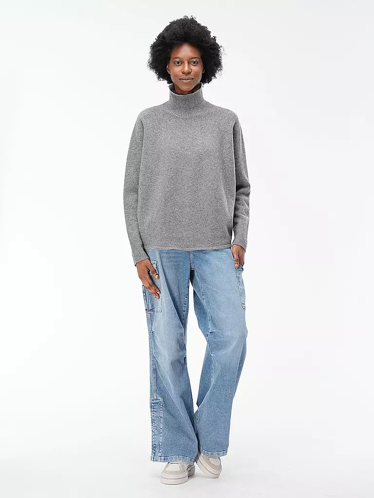 DRYKORN | Rollkragenpullover LYZA  | grau