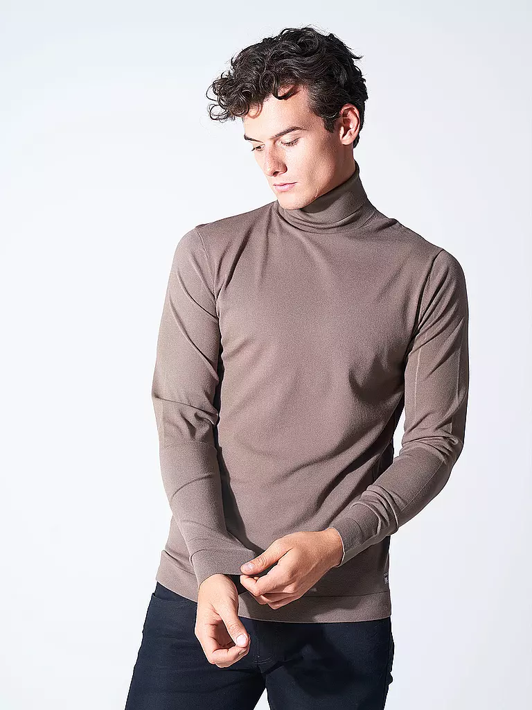 DRYKORN | Rollkragenpullover MAURITIO | braun