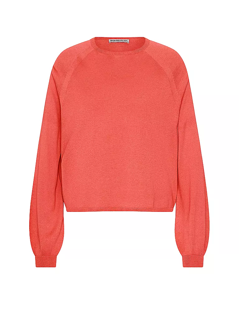 DRYKORN | Seidenpullover ROANE | koralle