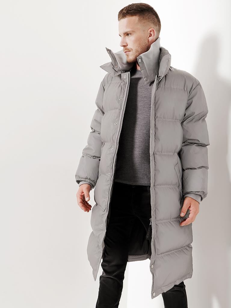 DRYKORN | Steppmantel "Arikk" | silber