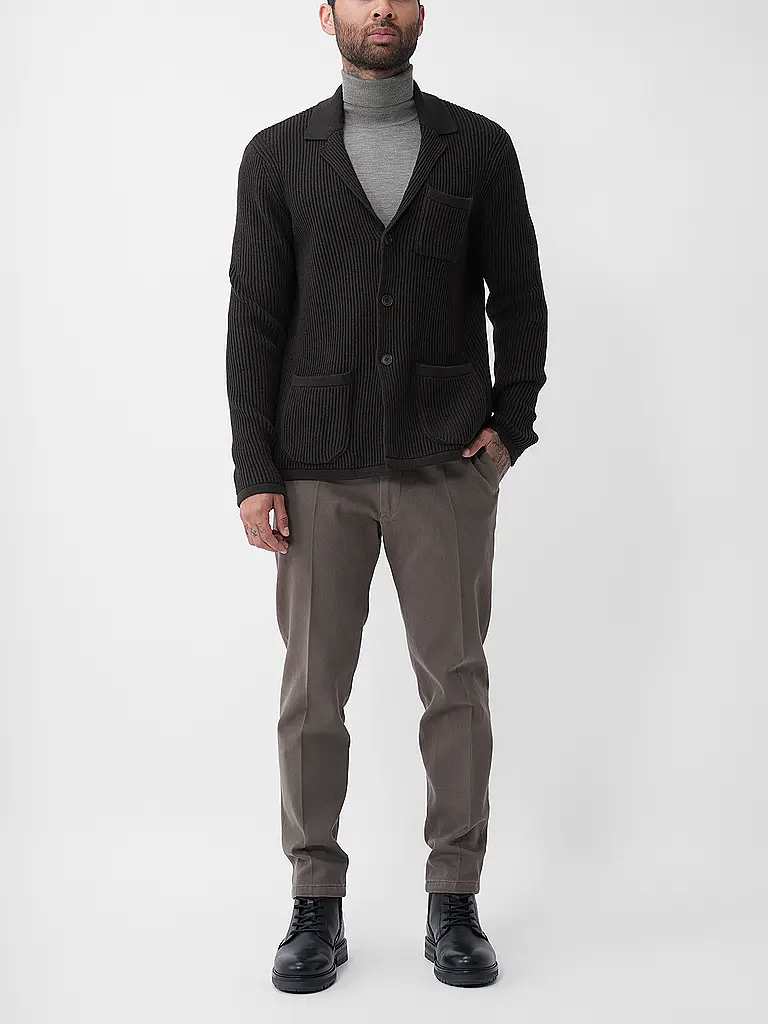 DRYKORN | Strickjacke TIMMINO | Braun