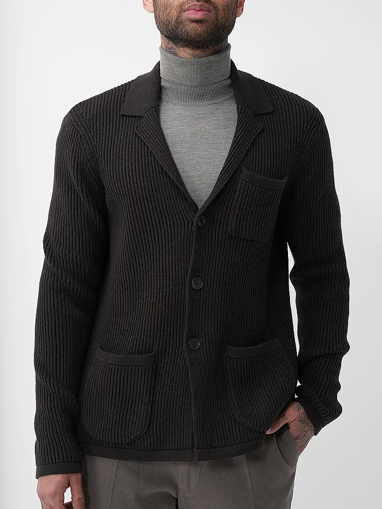 DRYKORN | Strickjacke TIMMINO | Braun