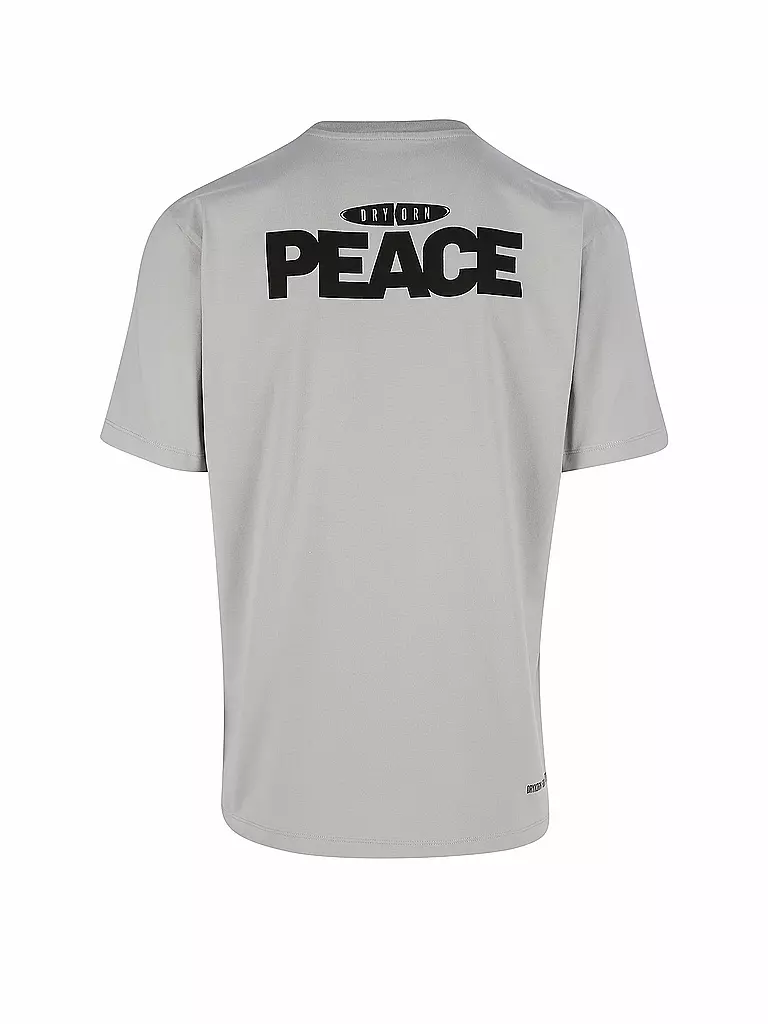 DRYKORN | T-Shirt Eddy_Peace | grau