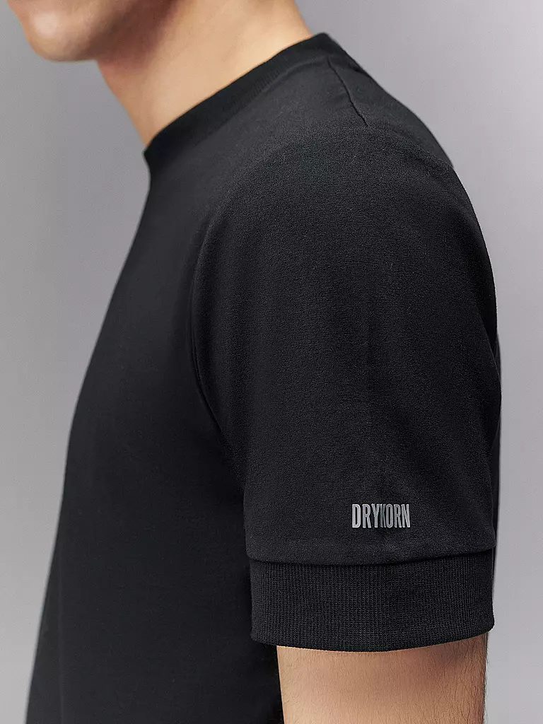 DRYKORN | T-Shirt Regular Fit ANTON | schwarz