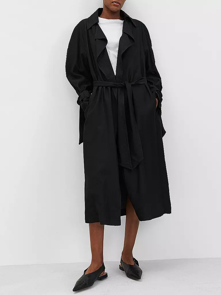 DRYKORN | Trenchcoat Alperton | schwarz