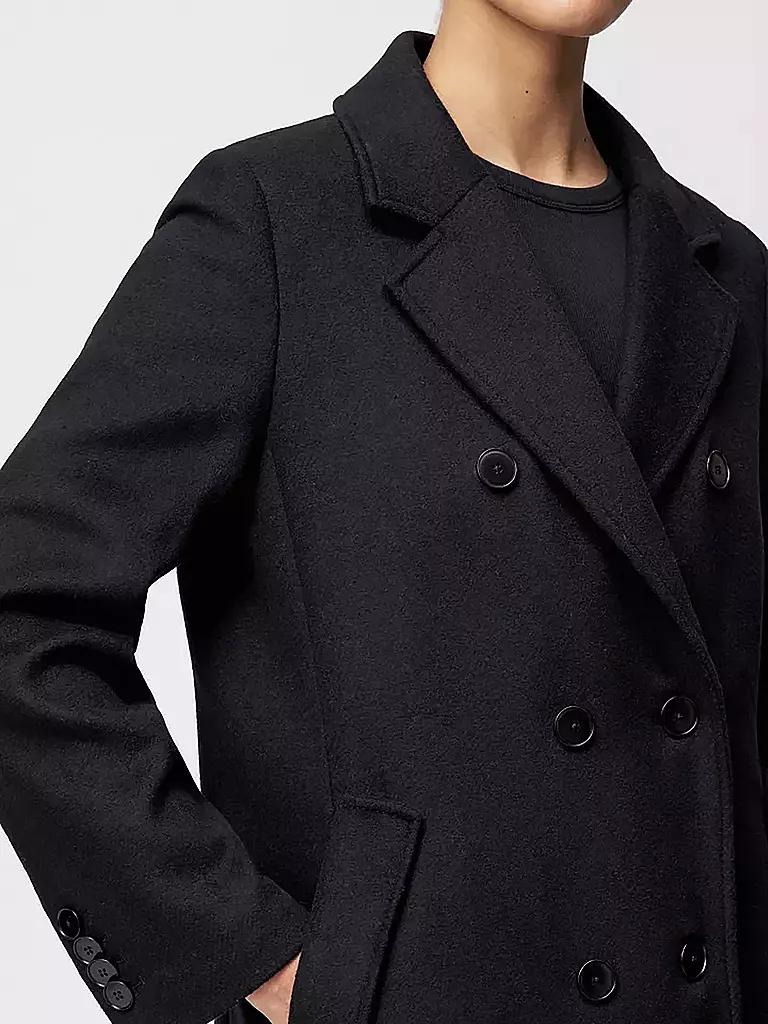 DRYKORN | Wollmantel BRAMCOTE | schwarz
