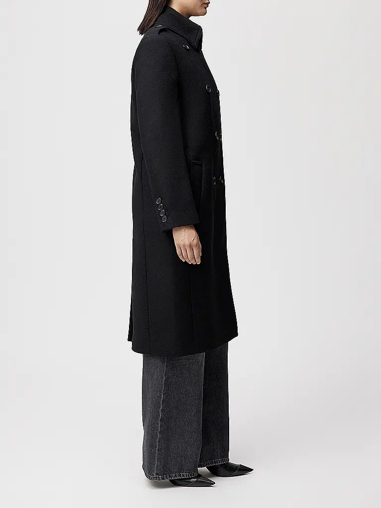 DRYKORN | Wollmantel PIETHILL | schwarz