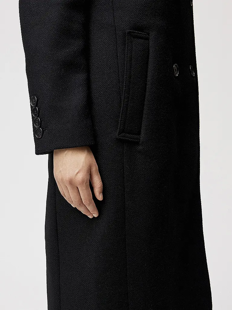 DRYKORN | Wollmantel PIETHILL | schwarz