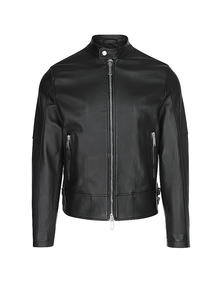 DSQUARED2 Lederjacke schwarz | 48